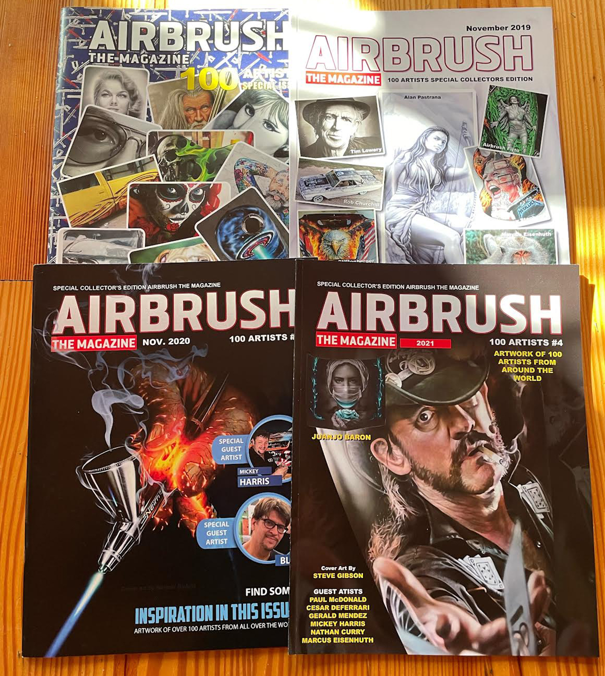 airbrush magazine specisl issues